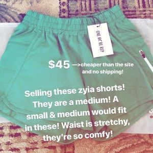 Zyia athletic shorts